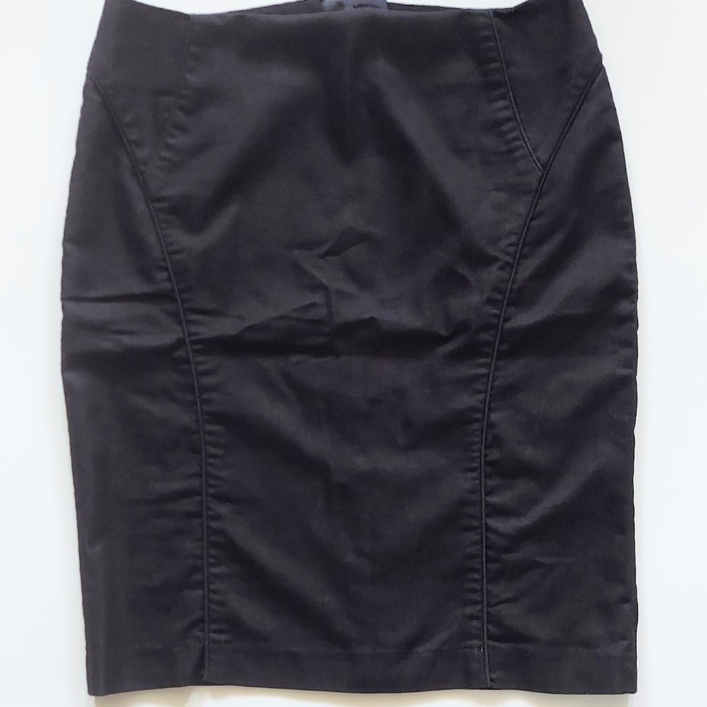 Dalia Collection Pencil Skirt Black Womens Size 6